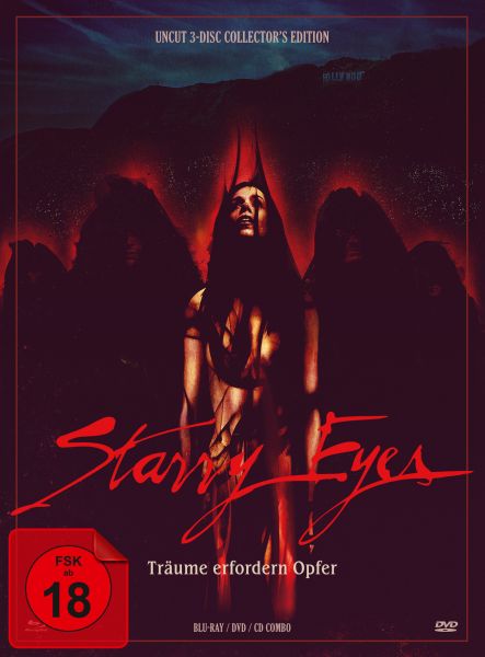 Starry Eyes (uncut) - Limited 3-Disc Collector's Edition (DVD, Blu-ray + Soundtrack-CD)