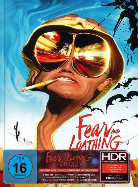 Fear and Loathing in Las Vegas | Limitiertes Mediabook (4K Ultra HD Blu-ray + 2 Blu-rays) Cover A
