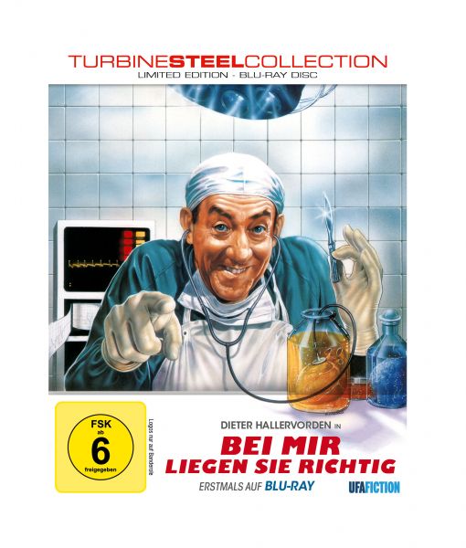 Bei mir liegen Sie richtig (Limited Edition - Turbine Steel Collection) (Out Of Print) (Blu-ray)