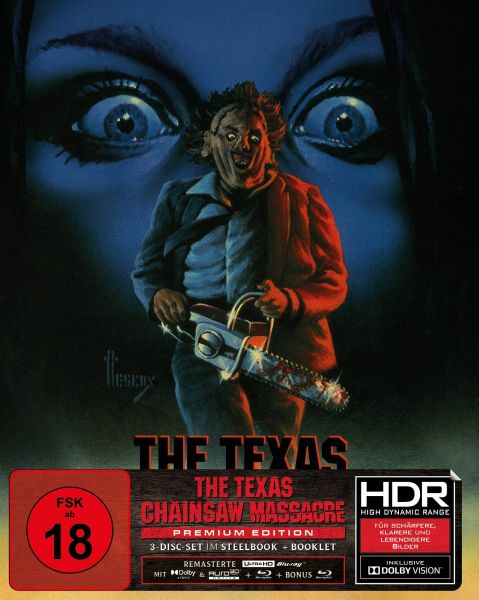 The Texas Chainsaw Massacre - Premium Steelbook Edition - Limited Slipcase C (4K Ultra HD + 2 Blu-ra