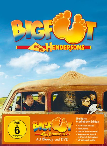 Bigfoot und die Hendersons | Mediabook (Blu-ray + DVD) Cover F - limitiert auf 333 Stück