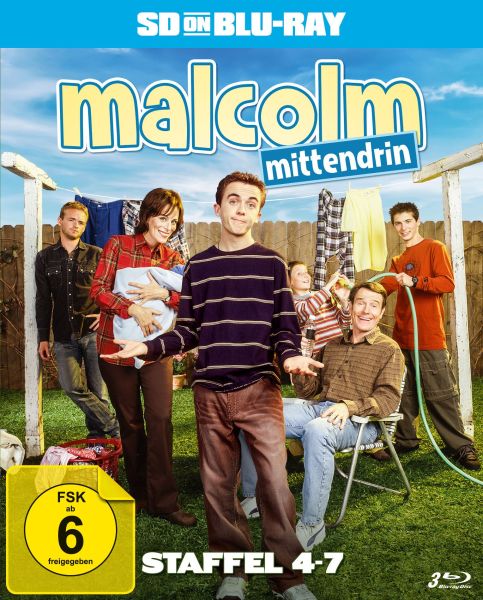 Malcolm mittendrin - Staffel 4-7 (SD on Blu-ray)