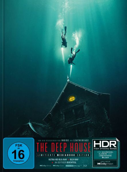 The Deep House | Mediabook (Ultra-HD Blu-ray + Blu-ray) Cover B - 666 Stück