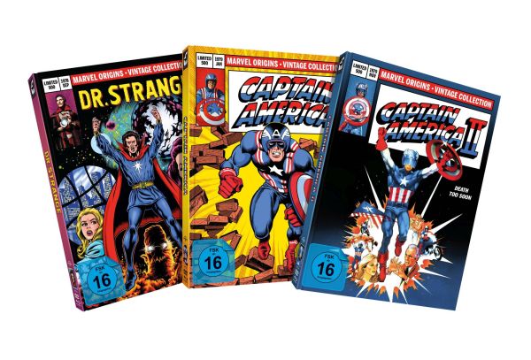 Marvel Origins | Full Set: Mediabooks Cover A, B & C
