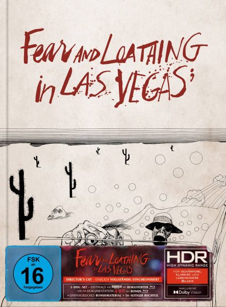 Fear and Loathing in Las Vegas | Limitiertes Mediabook (4K Ultra HD Blu-ray + 2 Blu-rays) Cover D