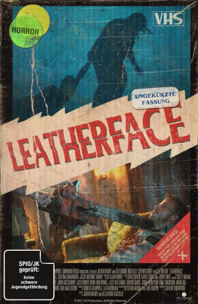 Leatherface (Uncut) - Limited Collector&#039;s Edition im VHS-Design (Blu-ray + DVD)