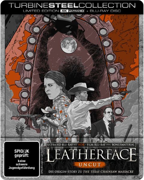 Leatherface (Uncut) (4K Ultra HD + Blu-ray) (Turbine Steel Collection)