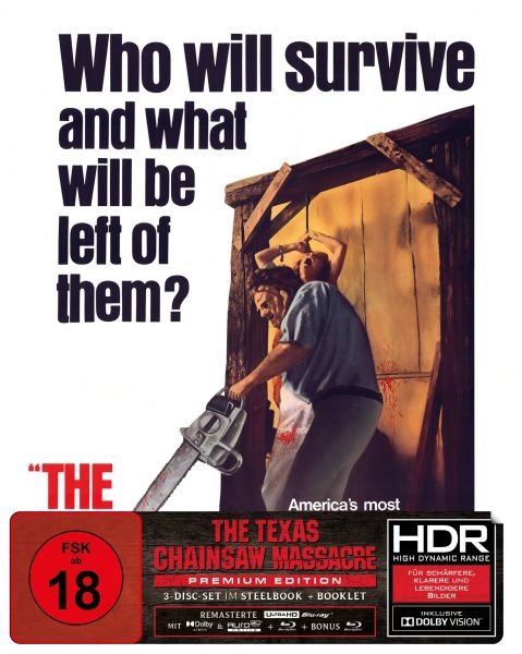 The Texas Chainsaw Massacre - Premium Steelbook Edition - Limited Slipcase B (4K Ultra HD + 2 Blu-ra