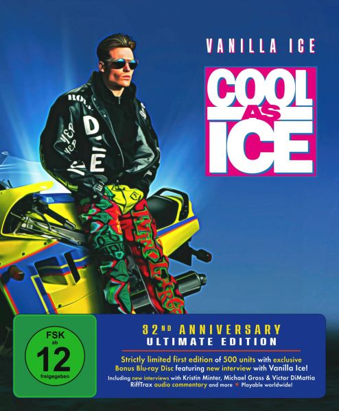 Vanilla Ice - Cool as Ice | Ultimate Edition Digibook (2 Blu-ray) - 500 Stück