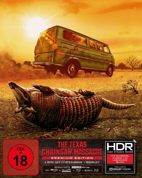 The Texas Chainsaw Massacre - Premium Steelbook Edition - Limited Slipcase D (4K Ultra HD + 2 Blu-ra