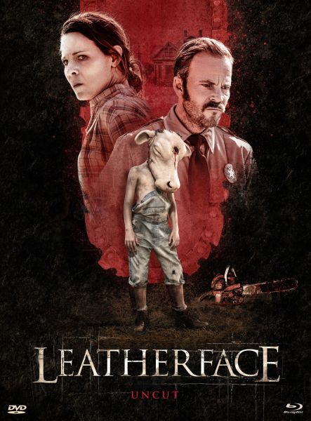 Leatherface (Uncut) [BD+DVD-Mediabook - Cover A] (VIP-Edition)