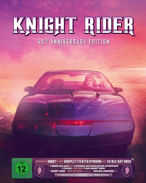 Knight Rider - Limited 40th Anniversary Edition (23 Blu-rays)