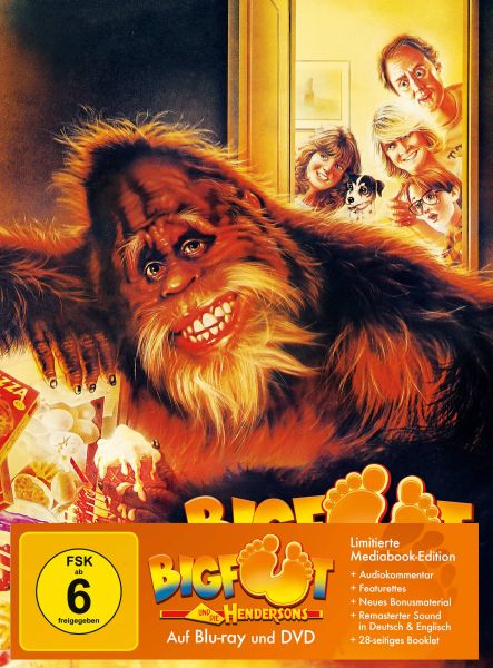 Bigfoot und die Hendersons | Mediabook (Blu-ray + DVD) Cover A - limitiert auf 555 Stück