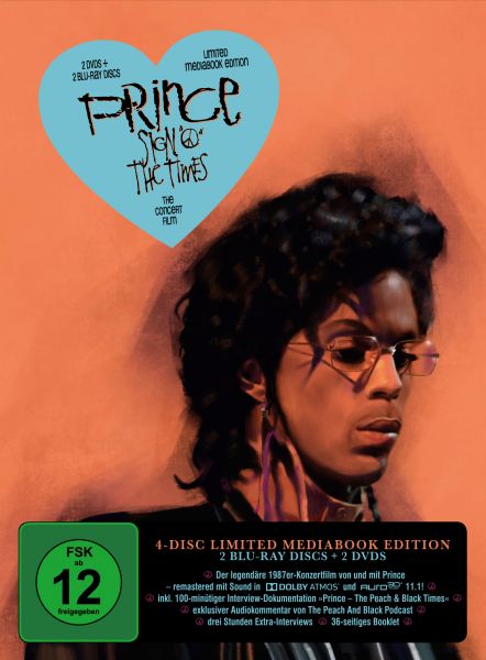 Prince - Sign O the Times (Limited Mediabook Edition) (2 Blu-rays + 2 DVDs)