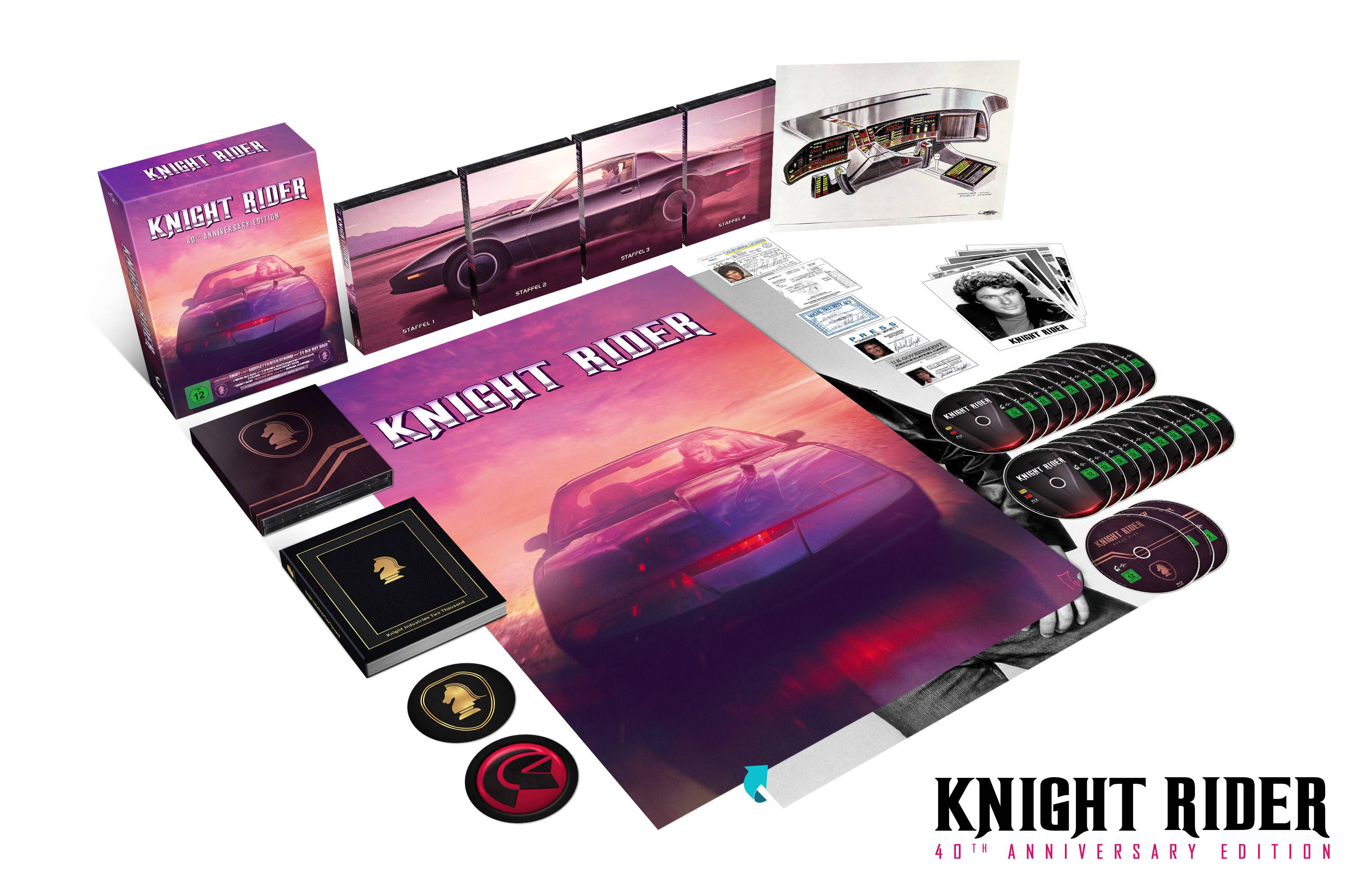 grueso Haz todo con mi poder barrer Knight Rider - Limited 40th Anniversary Edition (23 Blu-rays) | Turbine-Shop